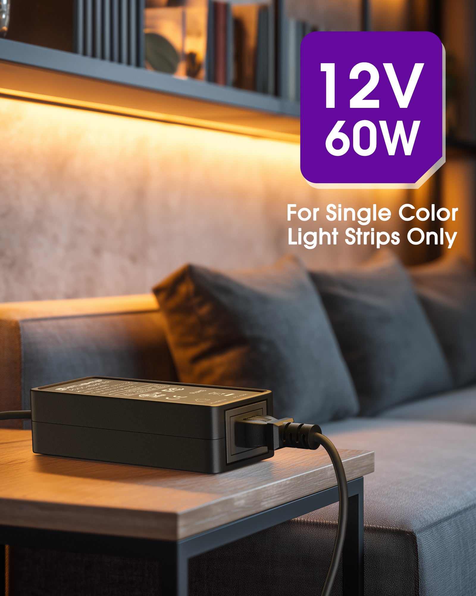 Power Supply Adapter 12V 60W 