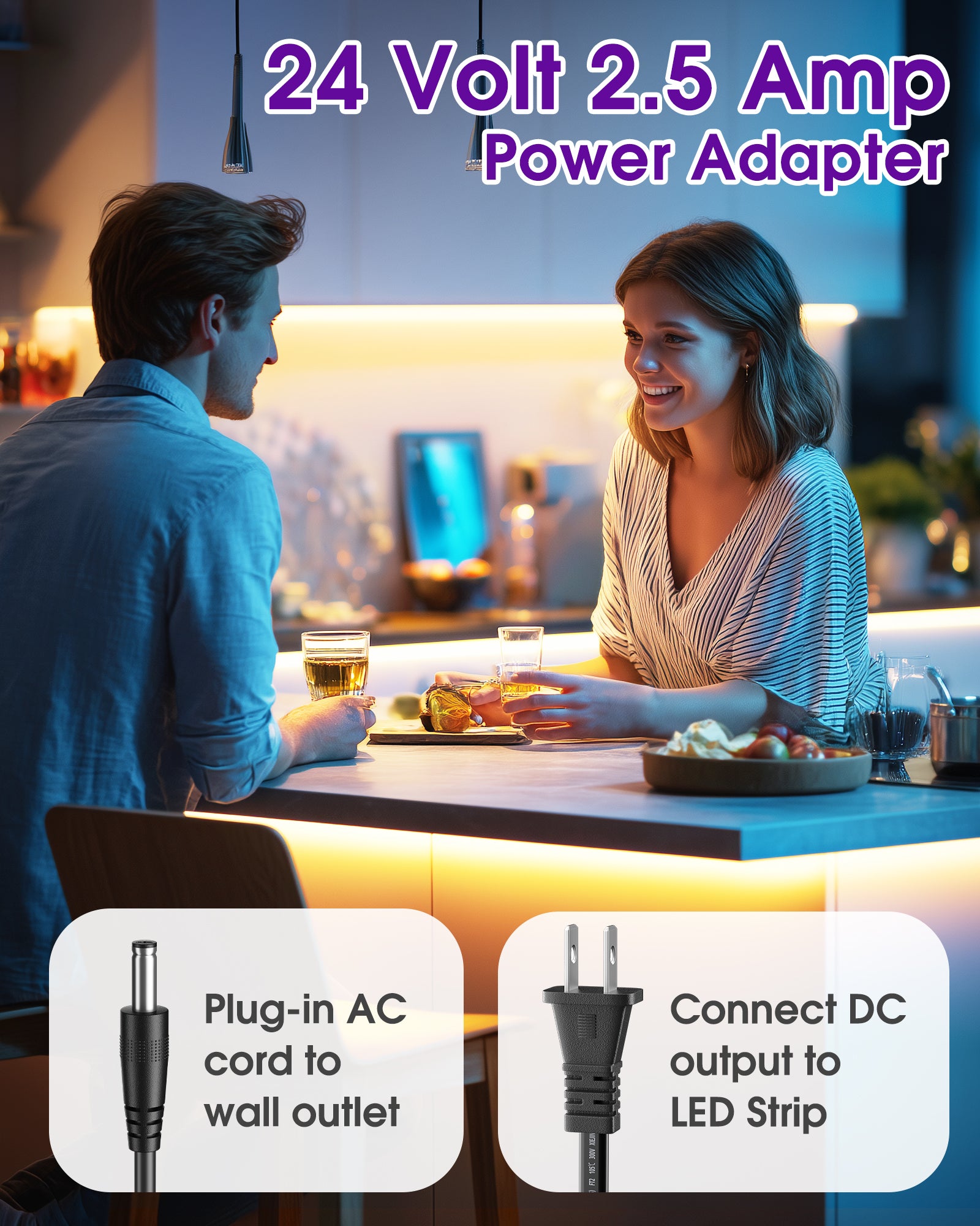 Power Supply Adapter 24V 60W