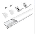 HitLights LED Light Strip Mounting Supplies Corner Mounted Aluminum Mounting Channels (5pack)
