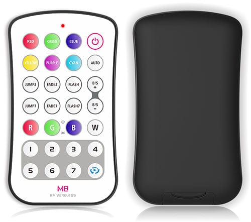 HitLights LED Light Strip Controllers and Dimmers M-Series RGB/RGBW Multicolor LED Light Strip Control System