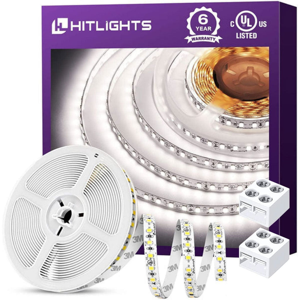 Premium 24V LED Light Strip, Single Color (UL-Listed) 26.2ft [IP-20]
