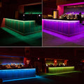 HitLights Multicolor RGB LED Light Strips Premium Luma10 (5050) LED Light Strip, RGB Multicolor (UL-Listed) - Standard Density Indoor, 16.4 Feet [IP-30]