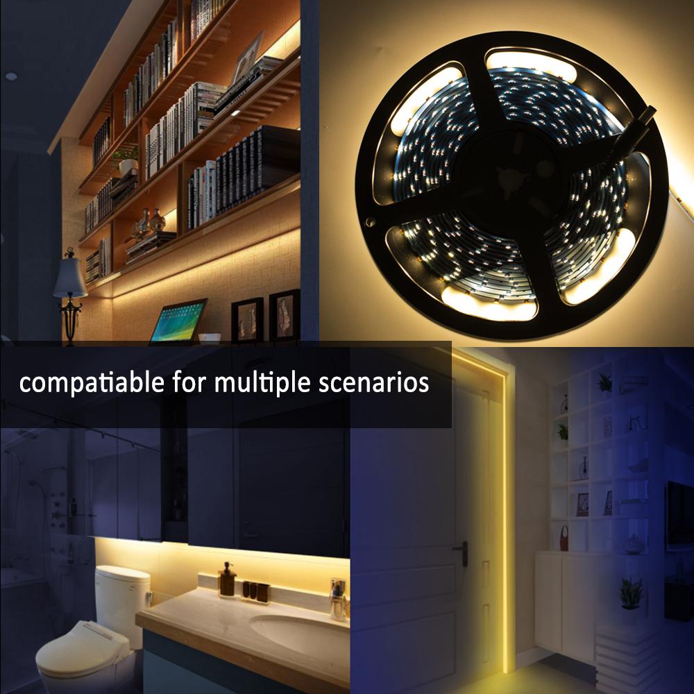 HitLights Single Color LED Light Strips Premium Luma5 LED Light Strip, Single Color (UL-Listed) 16.4 Feet- Standard Density [IP-30]