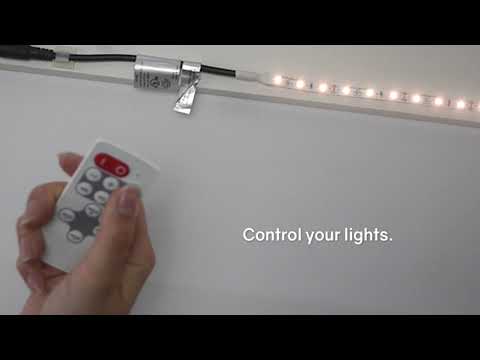 RF Wireless Remote Controller Mini Dimmer Turn your custom RC LED Lights  on/off